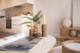 Muebles sin usar de piso piloto