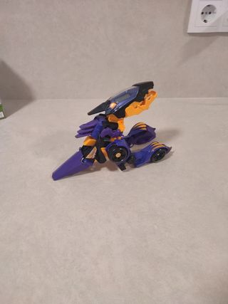 dinocar coche transformable dinosaurio