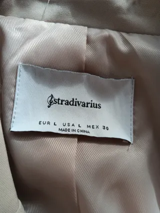 Chaqueta de vestir beige