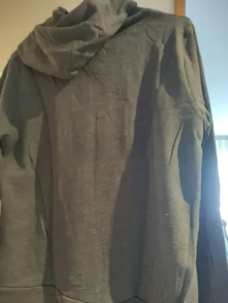 Sudadera Hollister Gris - Talla L