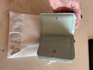 Monedero Bimba y Lola verde cocodrilo