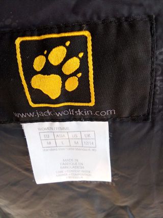 Chaleco Jack Wolfskin Morado Mujer
