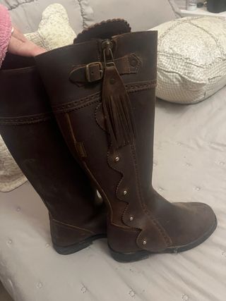 Botas Valverde del Camino Talla 38 Marrón