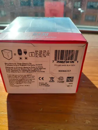 Reloj Polar M430 Negro