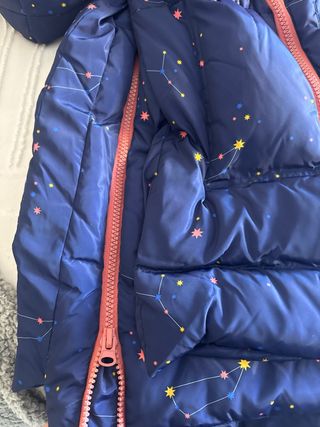 Abrigo Kling 100% Pluma Estrellas