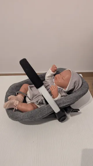 Carrito de bebé de juguete 3 piezas