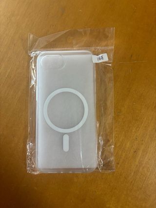 FUNDA BLANCA#TRANSPARENTE CON MagSafe. IPHONE 16e