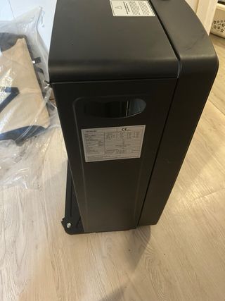 Estufa Cecotec como nueva