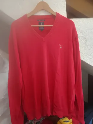 Jersey Gant Rojo Talla L