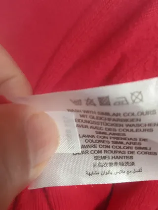 Jersey Gant Rojo Talla L