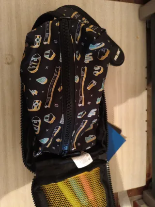 Estuche Escolar Milan Negro