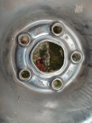 Juego 4 llantas hierro 15"