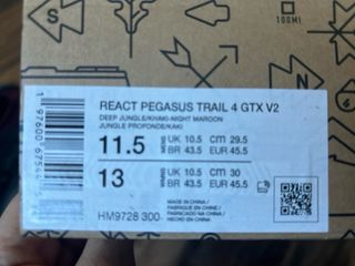 Nike Pegasus Trail 4 GTX V2 GoreTex