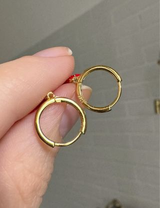 Orecchini gold vermeil Stella Marina