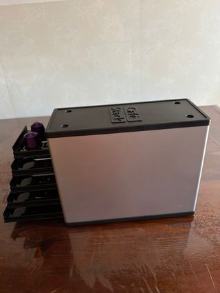 Portacapsule Caffè Stack nero