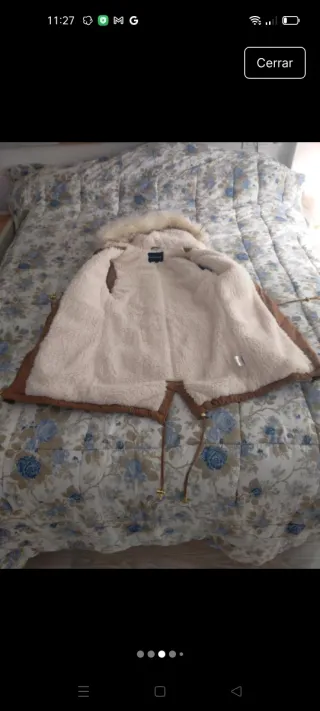 Chaqueta borrego y polipiel