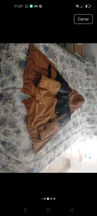 Chaqueta borrego y polipiel