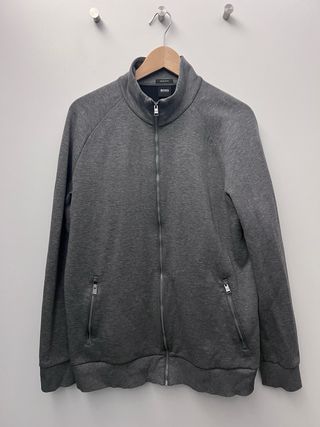 Sudadera BOSS Regular Fit Gris Talla XL