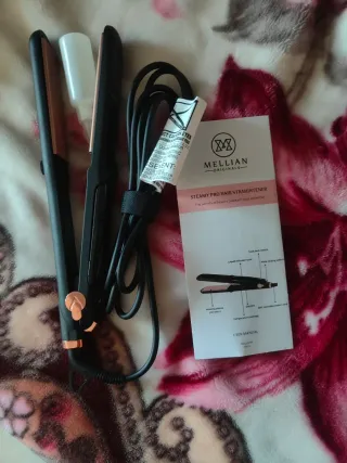 Plancha de Vapor y placas de cerámica nueva