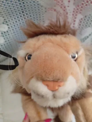 Peluche Leone Vintage
