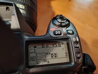 Cámara NIKON D80 RÉFLEX