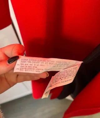 Abrigo Zara Lana Talla M