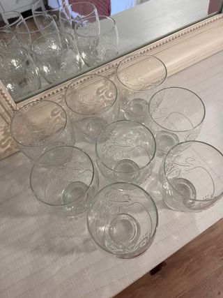 Vasos de cristal Zara Home (Set de 5)