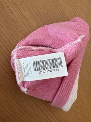 Gorro infantil con orejas