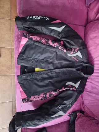 Cazadora moto chica talla S