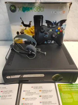 Consola Xbox 360 Elite 120GB Negra