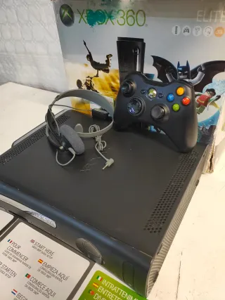 Consola Xbox 360 Elite 120GB Negra