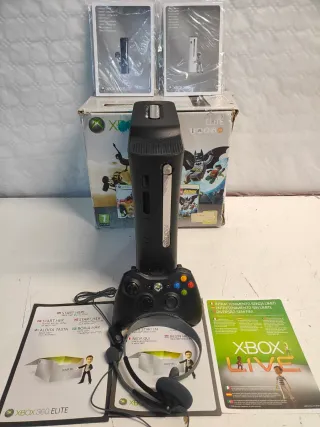 Consola Xbox 360 Elite 120GB Negra