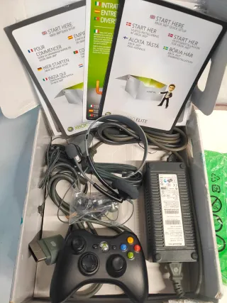 Consola Xbox 360 Elite 120GB Negra