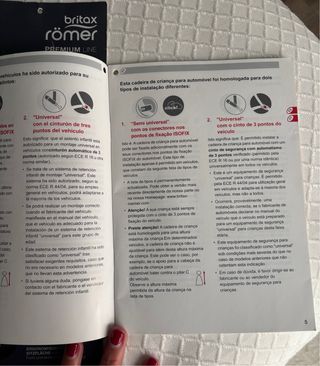 Silla coche Britax Römer Negra