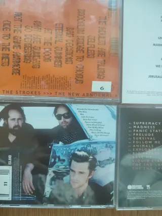 Lote CDs Indie Pop Rock.