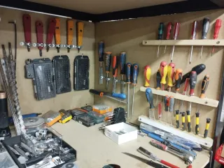 Lote de herramientas variadas