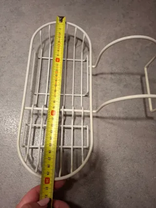 Portasapone bianco per vasca/lavandino