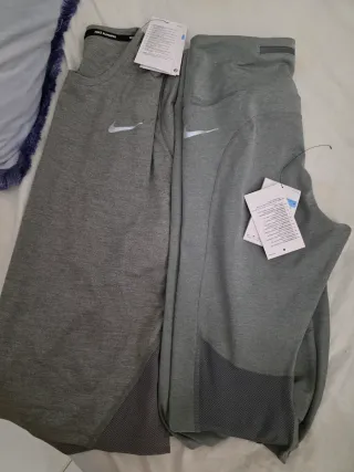 Conjunto Deportivo Nike Running Gris Talla M