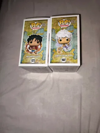 Funko Pop! Luffy Red hawk y Luffy Gear Five