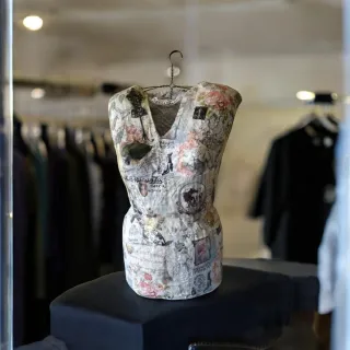 Maniquí de costura artesanal