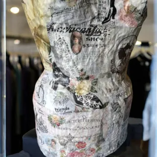 Maniquí de costura artesanal