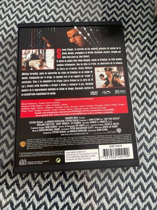 DVD Buscando Justicia Steven Seagal Español