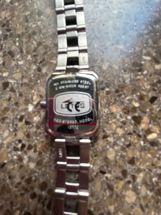 Reloj Lotus Mujer Plata y Blanco