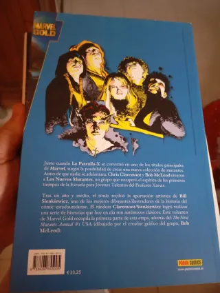 Marvel Gold Los Nuevos Mutantes-panini