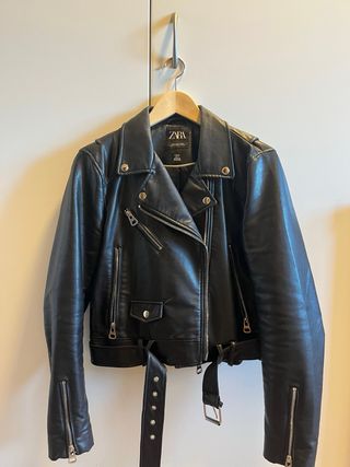 Cazadora Biker Zara