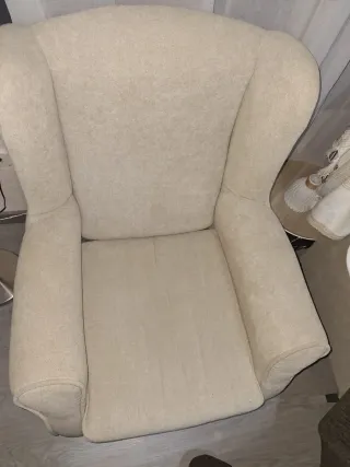 Sofá 2 plazas, 2 sillones y 4 sillas