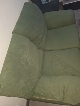 Sofá 2 plazas, 2 sillones y 4 sillas