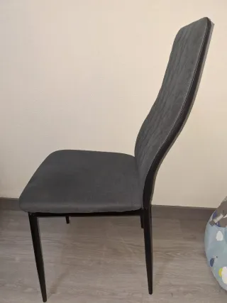 Sofá 2 plazas, 2 sillones y 4 sillas