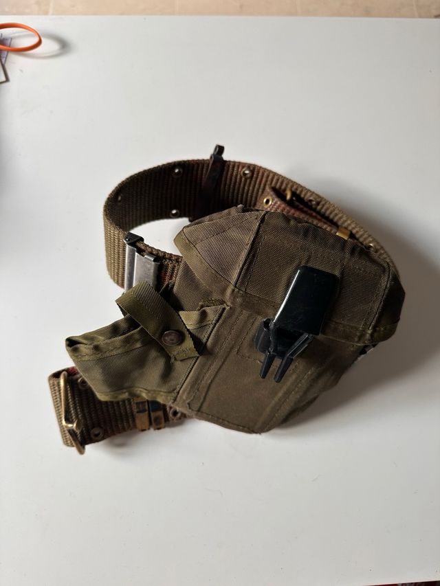 Cinturão Tático Militar EUA Vietnam e carregador