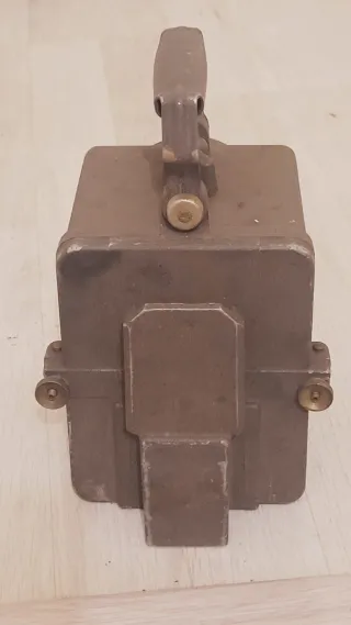 Linterna antigua ferroviarios